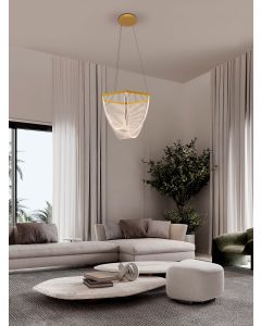 Valentin Triac Dimmable Brass Gold Alumi
