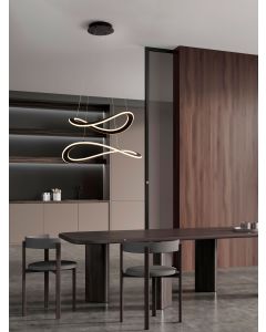 Celestia Triac Dimmable Black Aluminium