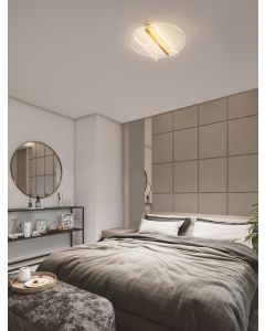 Valentin Triac Dimmable Brass Gold Alumi