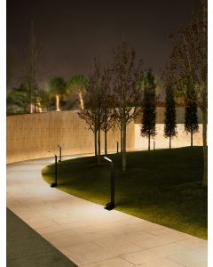 VEL Sandy Black Aluminium LED 7 Watt 22