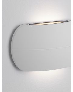 PRATO Sandy White Aluminium & Glass LED