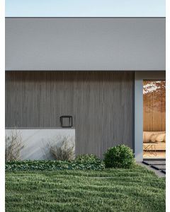 PRIVE Sandy Black Aluminium & Glass LED