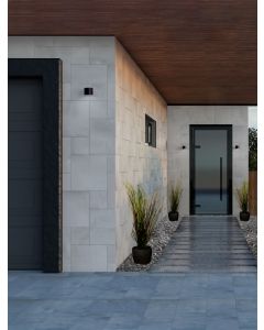 BETA Sandy Black Aluminium Glass Diffuse