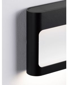 TALL Sandy Black Aluminium Glass Diffuse