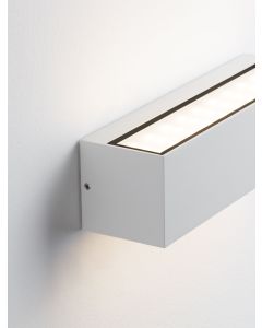 FLORA Sandy White Aluminium Glass Diffus
