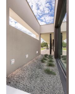 TOBY Sandy White Aluminium Polycarbonate
