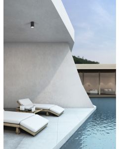 LUMINA Sandy Black Aluminium & Glass Dif