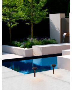 MOOD Sandy Black Aluminium & Polycarbona