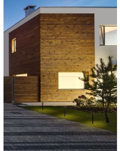 MOOD Sandy Black Aluminium & Polycarbona