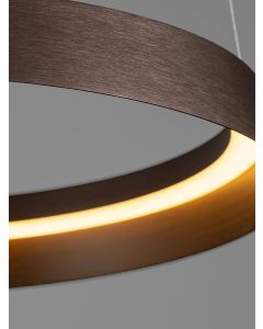 Ormi Triac Dimmable Brushed Coffee Metal