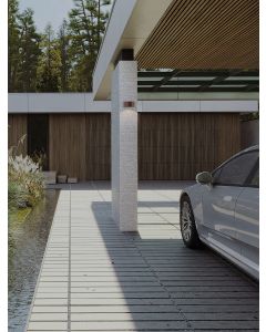 OPERA Corten Aluminium & Glass LED 6 Wa