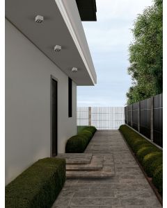 SIMPLY Sandy White Aluminium & Glass LE