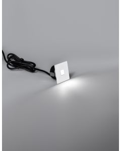 PASSAGIO White Aluminium LED 1 Watt 60Lm