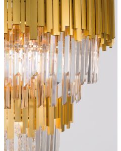 GRANE Gold Metal & Crystal LED E14 20x5