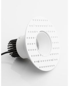 SELENE White Aluminium 5W Trimless Lumin