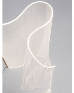 SIDERNO Gold Aluminium & Acrylic LED 31