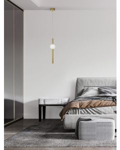 NEUTRON Gold Aluminium & Acrylic LED 10