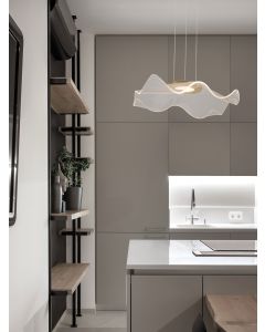 SIDERNO Gold Aluminium & Acrylic LED 30