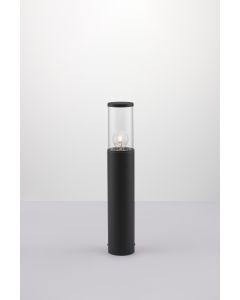 ZOSIA Dark Grey Aluminum & Clear Acrylic
