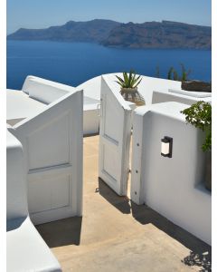 LETO Sandy Black Aluminium Acrylic Diffu