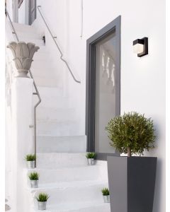 LETO Sandy Black Aluminium Acrylic Diffu