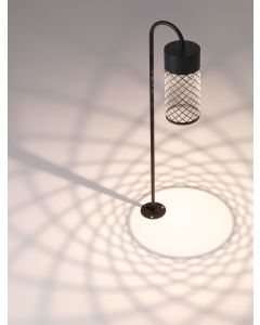 MOTLEY Sandy Black Aluminium & Steel LED