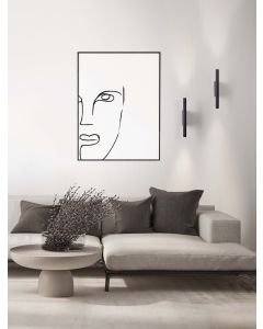 Kima Sandy Black Aluminium LED 11 Watt 2