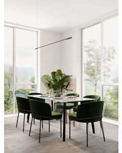 BRILLIA Triac Dimmable Sandy Black Alumi