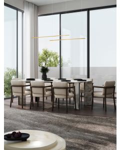BRILLIA Triac Dimmable Brass Gold Alumin