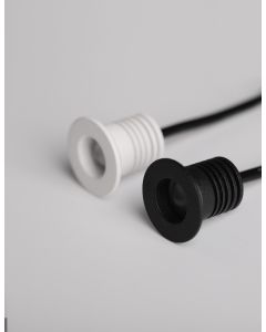 TINY White Aluminium 1W 3V Philips D:2.5