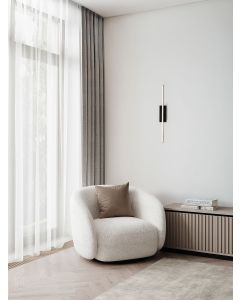 GRATTA Triac Dimmable Sandy Black Alumin