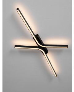 AKRO Triac Dimmable Matt Black Aluminium