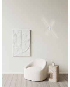 AKRO Triac Dimmable Matt White Aluminium