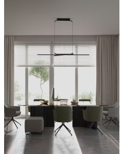 AKRO Triac Dimmable Matt Black Aluminium