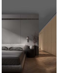 Lusa Champaign Gold Aluminium & Black Ba