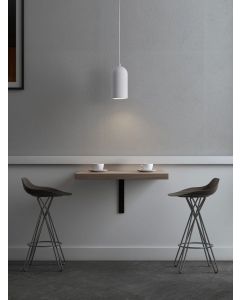 DOME White Stone Painted Gypsum LED E27