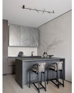 PRATO Triac Dimmable Champagne Gold & Bl