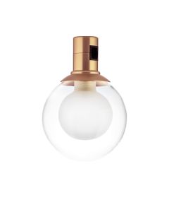MINIMAL Satin Gold Alum+Glass 5W DC24V P