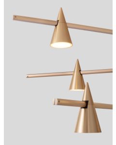 CONO Satin Gold Aluminium 5W DC24V Osram