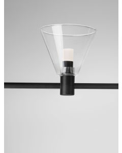 COCTAIL Sandy Black Alum+Glass 5W DC24V