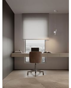 VERO Matt White Aluminium & Steel LED 2W