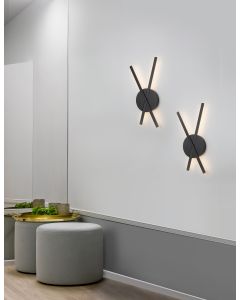 RESLIN Sandy Black Aluminium & Acrylic L