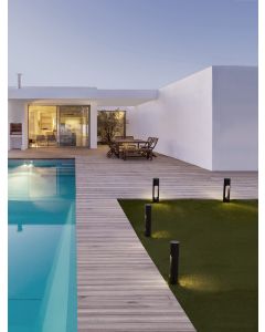 ELLERY Black Aluminium & Acrylic LED 12