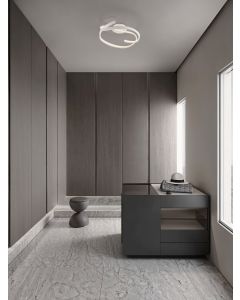 NOCCI Triac Dimmable Sandy White Alumini