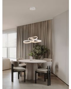 OLIA Triac Dimmable Sandy White Aluminiu