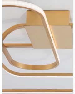 ARTE Gold Aluminium & Acrylic LED 38.4 W