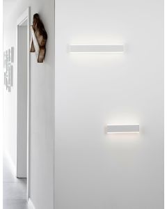 LINE Sandy White Aluminium & Acrylic LED