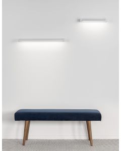 LINE Sandy White Aluminium & Acrylic LED
