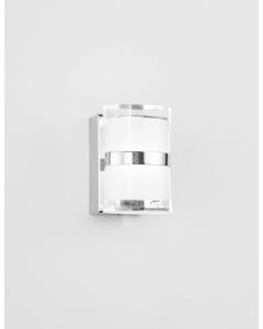 SABIA Chrome Aluminum & Acrylic LED 10 W