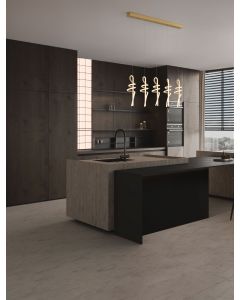 SOLINE Triac Dimmable Gold Metal & Acryl